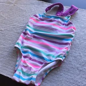 Circo Striped Swimsuit 12M